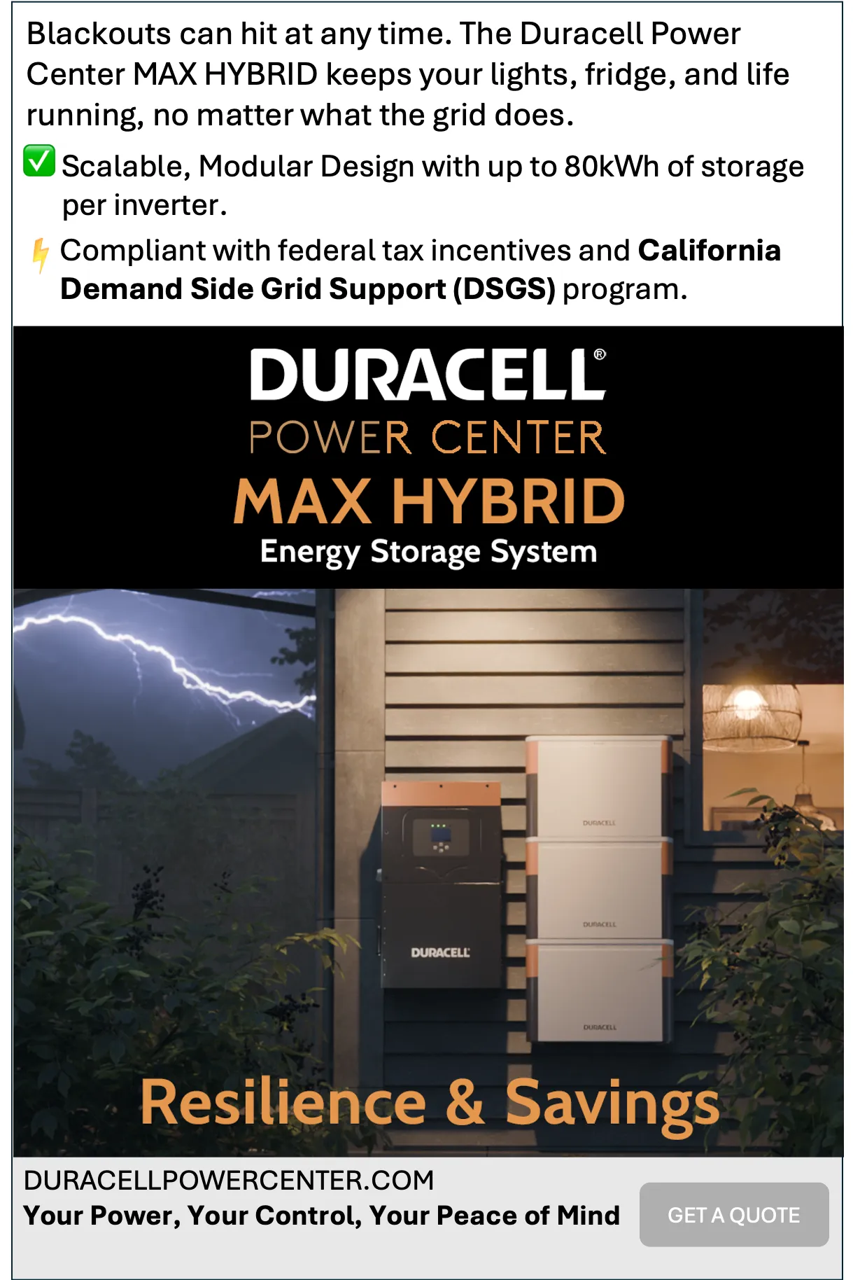 Duracell Power Center Ad 1
