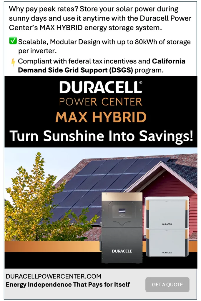 Duracell Power Center Ad 2